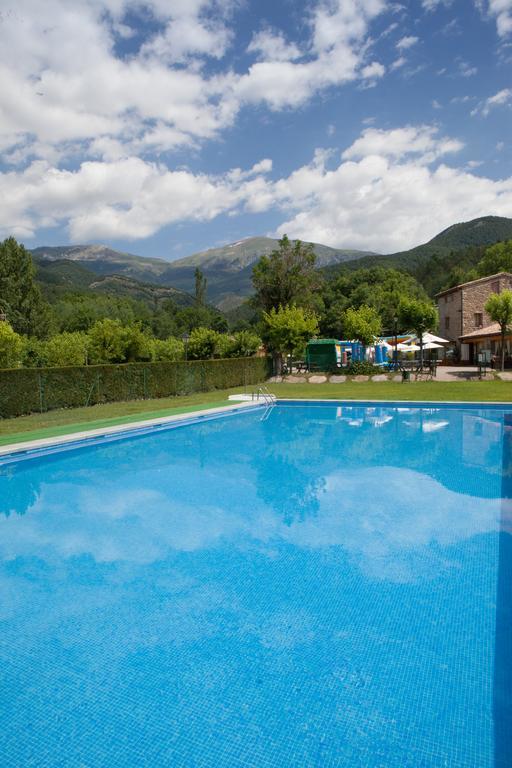 Camping L'Espelt La Pobla de Lillet Exteriér fotografie